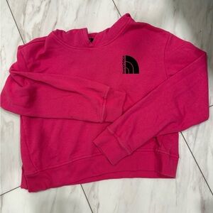 The North Face Girls Fuchsia Crew Neck Sweater